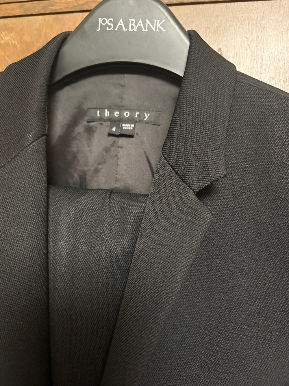 Theory Wool Blend Suit